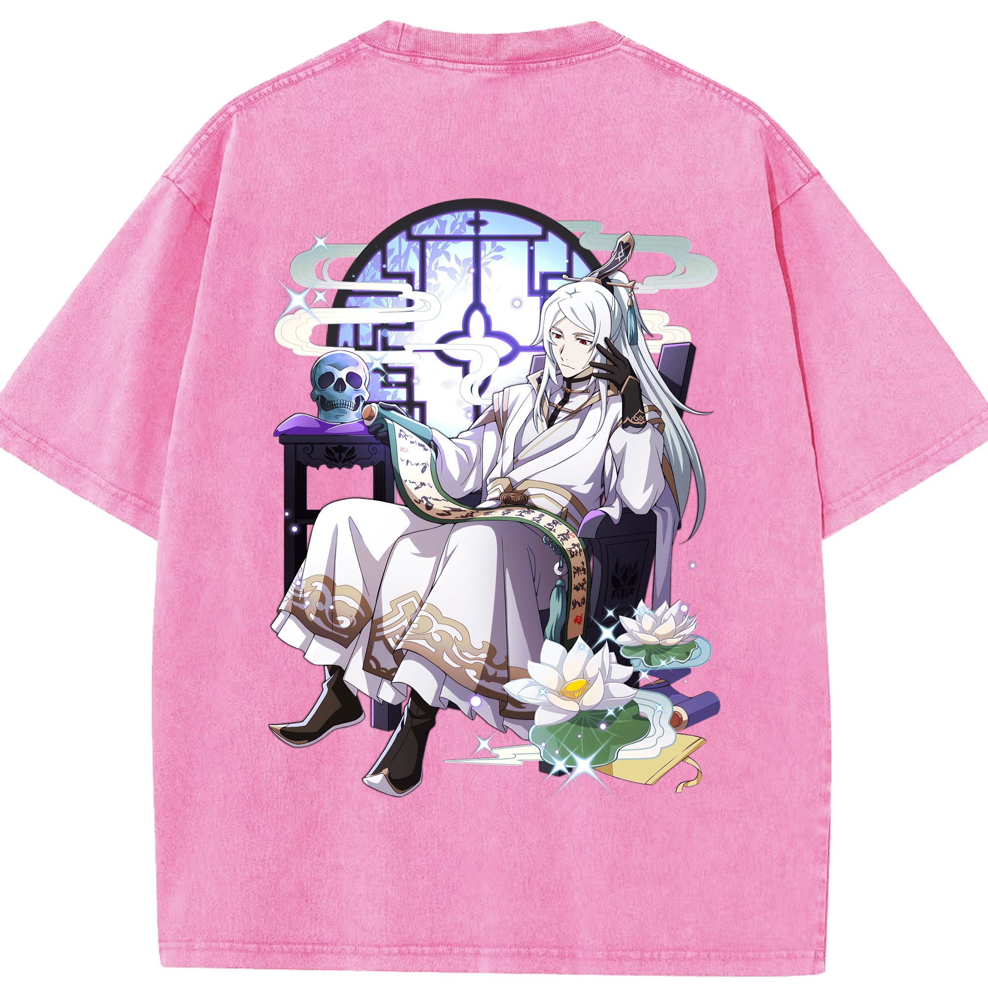 （画像用） 文豪ストレイドッグス Bungo Stray Dogs 綿100% ヴィンテージ風 半袖Tシャツ（背面プリント）